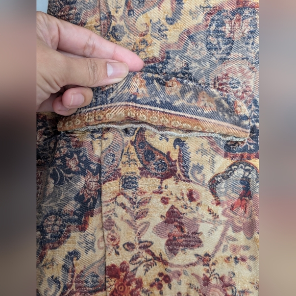 Coldwater Creek Jacket Antique Paradox Print Blazer - Picture 3 of 7